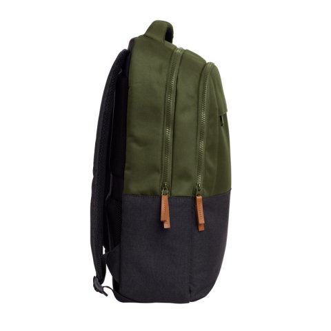 Mochila Trust Lisboa Color Verde Para Portatiles Hasta 16" 3 Compartimientos 23l