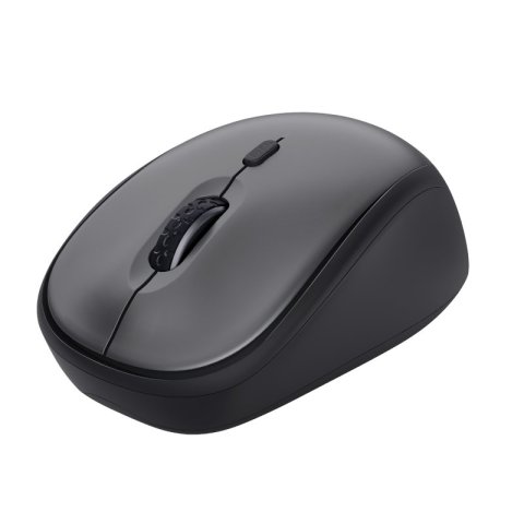 Mouse Trust Wireless Yvi+ Eco Negro 1600dpi Ajustable 4 Botones