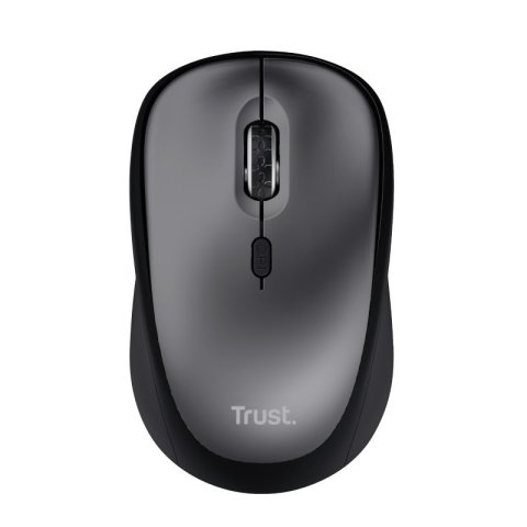 Mouse Trust Wireless Yvi+ Eco Negro 1600dpi Ajustable 4 Botones