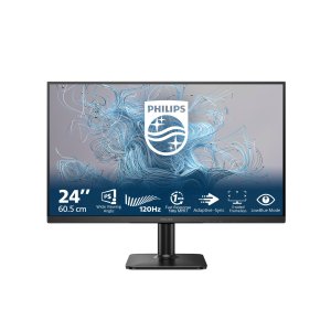 (km0) Monitor 24" Hdmi Vga Philips 24e2n1110 00 Ips Fhd 120hz 1ms 300cd Vesa 100x100 Color Negro Cash30
