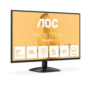 Monitor 27" Hdmi Vga Aoc 27b31h Ips Fhd 1ms 120hz Vesa 100x100 Negro 2