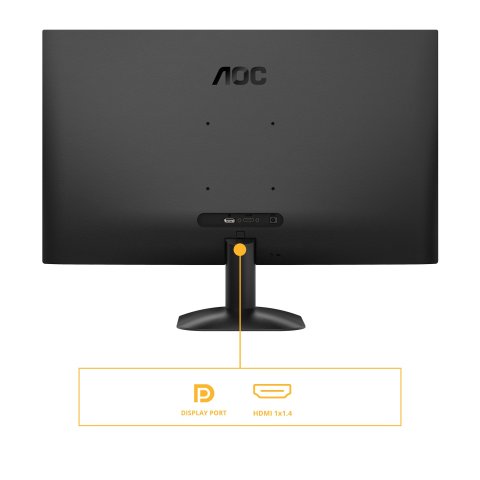 Monitor 27" Dp Hdmi Aoc Q27b35e Ips Qhd 2560x1440 1ms 75hz Vesa 100x100 Negro