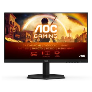 Monitor 24" Dp Hdmi Aoc 24g42e Ips Fhd 0.5ms 180hz Vesa 100x100 Negro