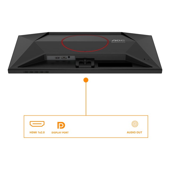 Monitor 24" Dp Hdmi Aoc 24g42e Ips Fhd 0.5ms 180hz Vesa 100x100 Negro