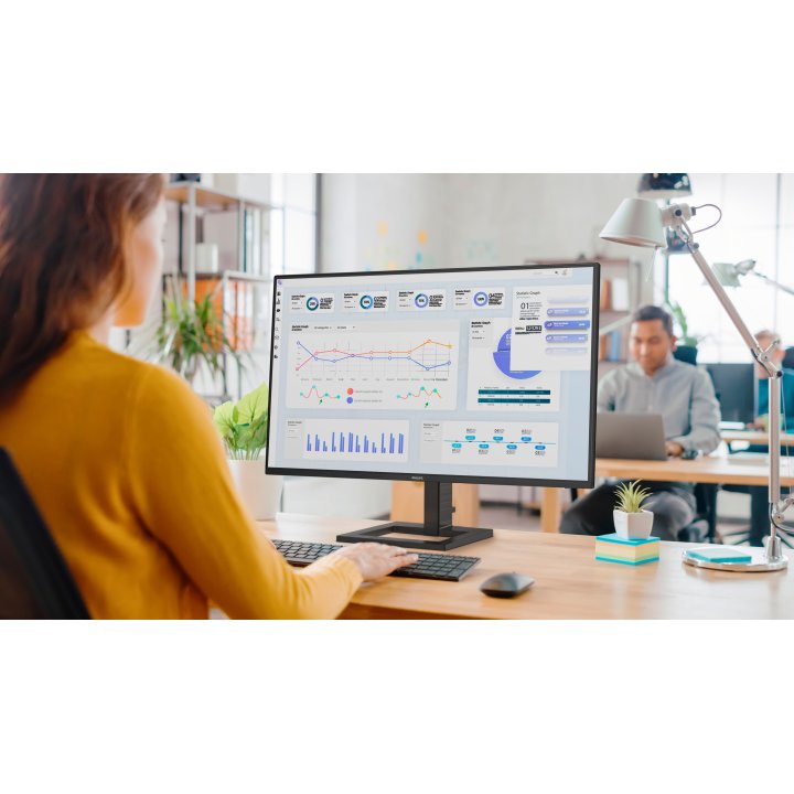 Monitor 27" Dp Hdmi Philips 27e1n1800ae 00 Ips Uhd 3840 X 2160 60hz 4ms Vesa 100x100 2x2w Negro