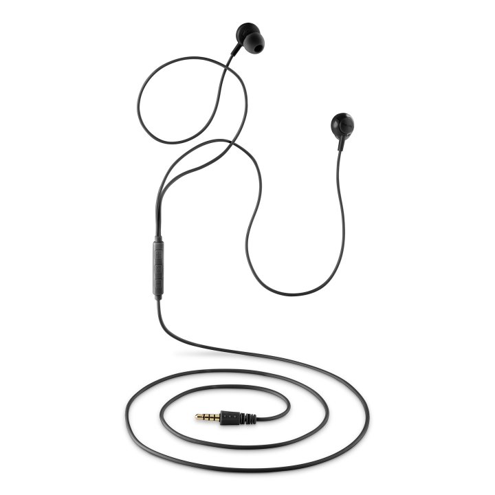 Auricular Intrauditivo Ngs Cross Flip Negro Jack 3.5mm Microfono Cable 120cm Controles