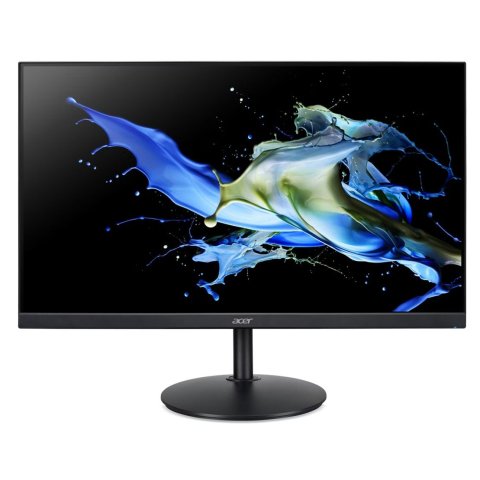 Monitor 24" Dp Hdmi Vga Acer Vero Cb242ybipr Fhd 75hz 1ms Color Negroregulable Altura