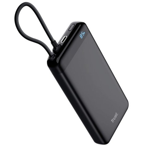 Powerbank Trust Fiera 20000mah Color Negro...