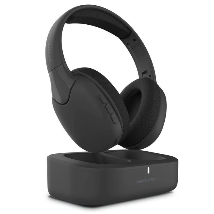 Auriculares Hi-fi Inalambricos Energy Sistem Soundreel Tv 2.4ghz Base Recarga Toslink Y Jack 3.5mm