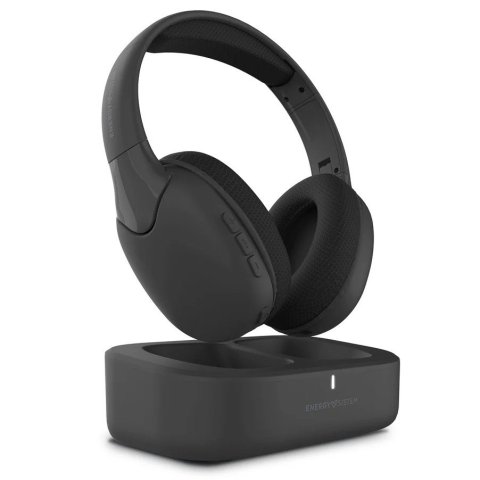 Auriculares Hi-fi Inalambricos Energy Sistem Soundreel Tv 2.4ghz Base Recarga Toslink Y Jack 3.5mm