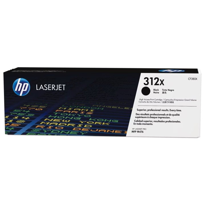 Toner Hp Laserjet Hp 312x Negro (cf380x)