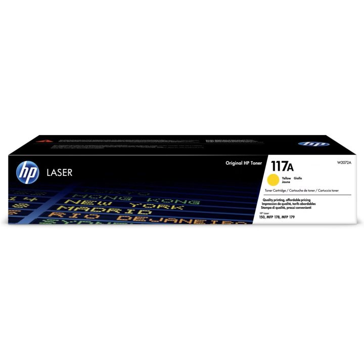 Toner Hp Laserjet Hp 117a Amarillo (w2072a)