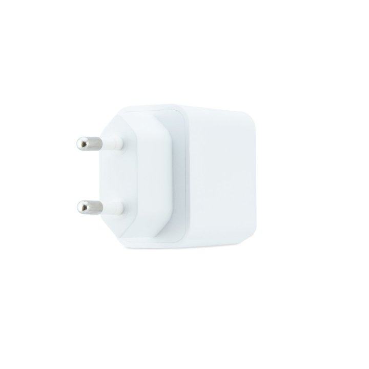 Cargador Usb Gan Coolbox Coo-cup-30ca 30w Gan 1xusb-c Pd 1xusb-a Color Blanco