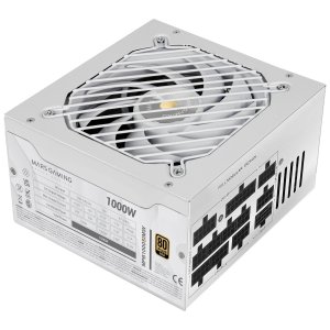 (km0) Fuente De Alimentación Modular Mars Gaming 1000w Atx 3.1 80+ Gold 140mm Silent Negro 12v 2x6 Cable No Incluido Cash30 2