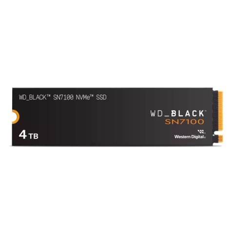 Disco M.2 Nvme 4tb Wd Sn7100 Black Pcie 4.0 Read 7250mbps Write 6700mbps Wds400t4x0e