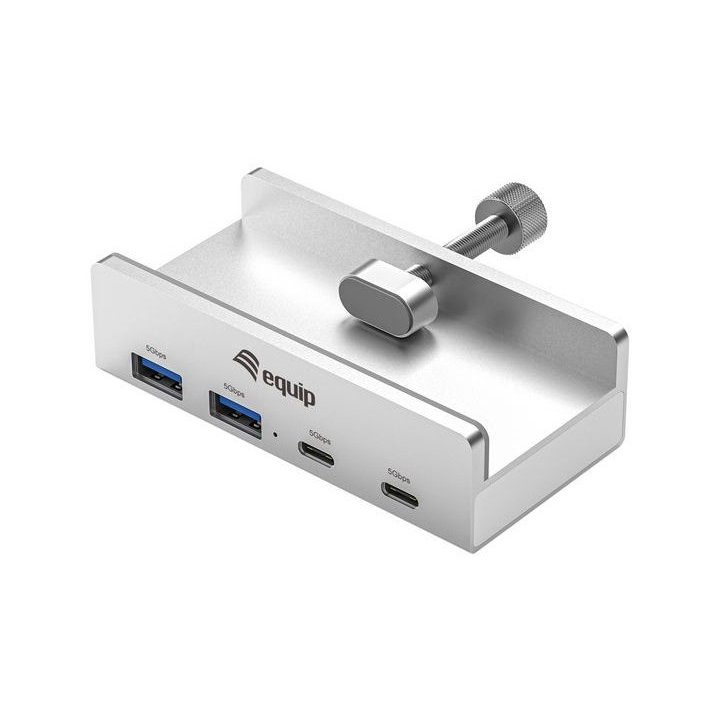 Hub Usb-c Equip 128967 A 2xusb-a 2xusb-c Clip Ajustable