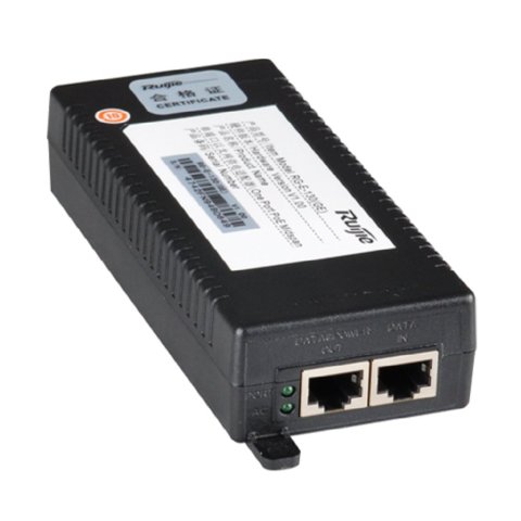 Poe Injector Ruijie Rg-e-130(ge) Poe+ 30w Potencia 100m 2xrj45 Gb