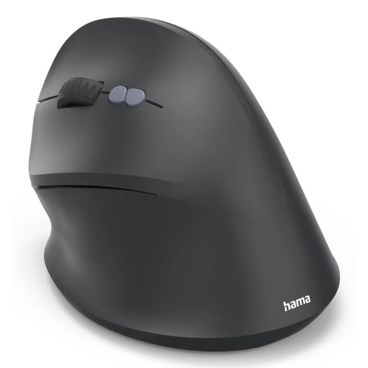 Mouse Hama Wireless Ergo Emw-500l Dpi 1000-1800 
7 Botones Color Negro Para Zurdos
