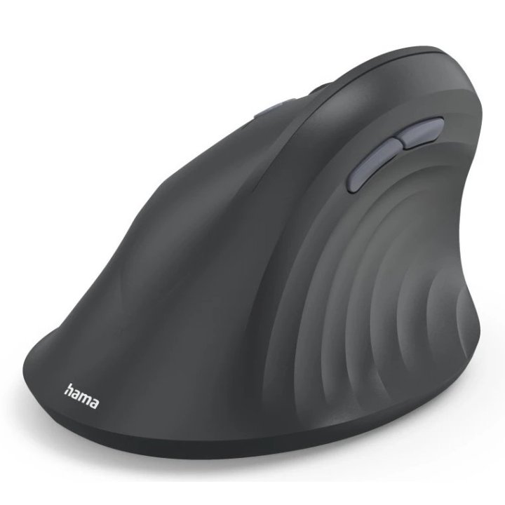 Mouse Hama Wireless Ergo Emw-500l Dpi 1000-1800 
7 Botones Color Negro Para Zurdos