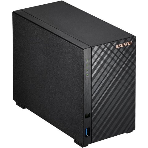Servidor Nas Asustor Drivestor 2 Gen2 As1202t 2 Bahias Quard-core 1.7ghz 2.5gbe  1gb Ddr4 3xusb 3,0 