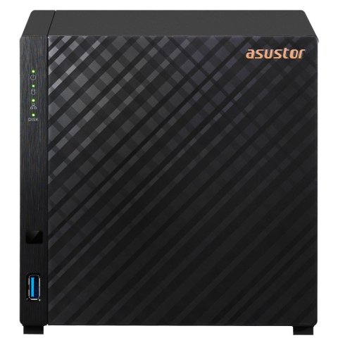 Servidor Nas Asustor Drivestor 2 Gen2 As1204t 4 Bahias Quard-core 1.7ghz 2.5gbe  1gb Ddr4 3xusb 3,0 