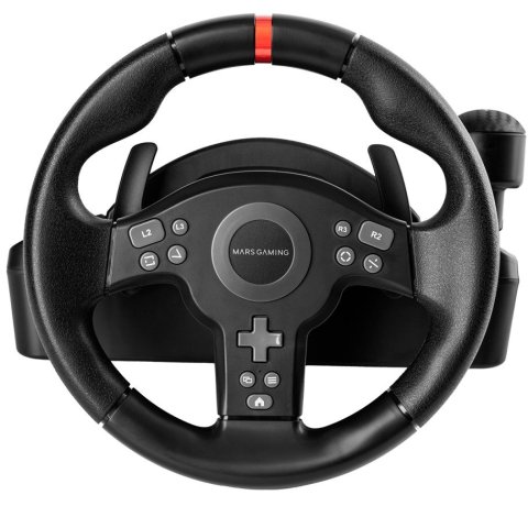 Volante Mars Gaming Mwhrsxone Drivesense 270º Pedales Y Palanca Multiplataforma Negro