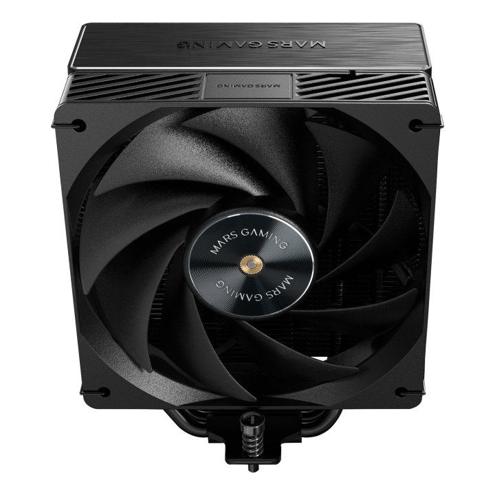Ventilador Con Disipador De Cpu Mars Gaming Mcpux5 Black Pwm Si 120mm Tdp 280w 