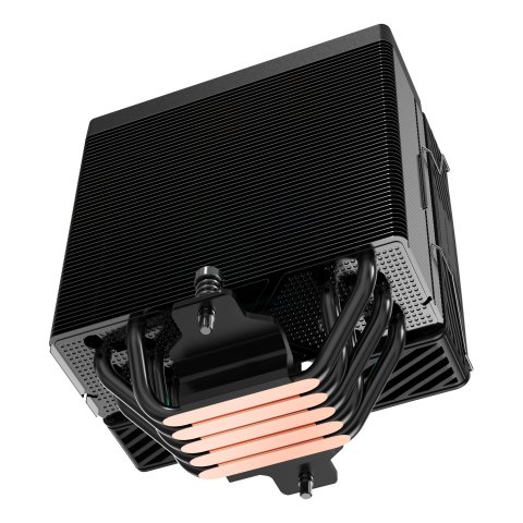 Ventilador Con Disipador De Cpu Mars Gaming Mcpux5 Black Pwm Si 120mm Tdp 280w 
