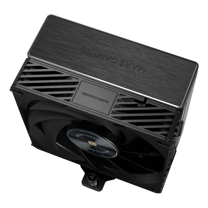 Ventilador Con Disipador De Cpu Mars Gaming Mcpux5 Black Pwm Si 120mm Tdp 280w 