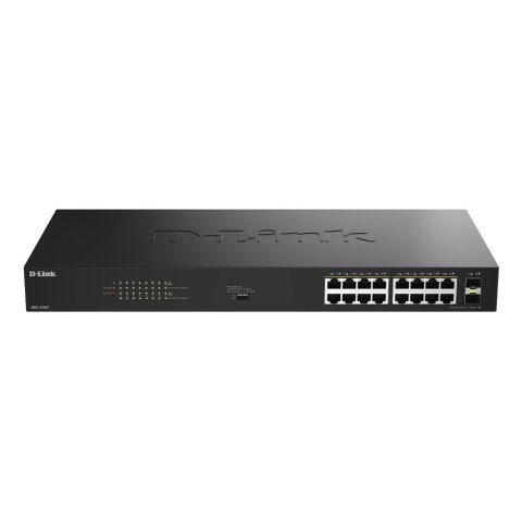 Switch No Gestionable D-link Dgs-1018p e 16p Giga Poe+(240w)+2p Sfp
