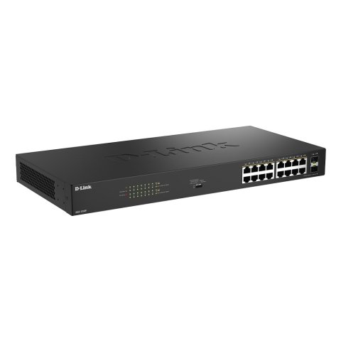 Switch No Gestionable D-link Dgs-1018p e 16p Giga Poe+(240w)+2p Sfp