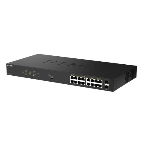 Switch No Gestionable D-link Dgs-1018p e 16p Giga Poe+(240w)+2p Sfp