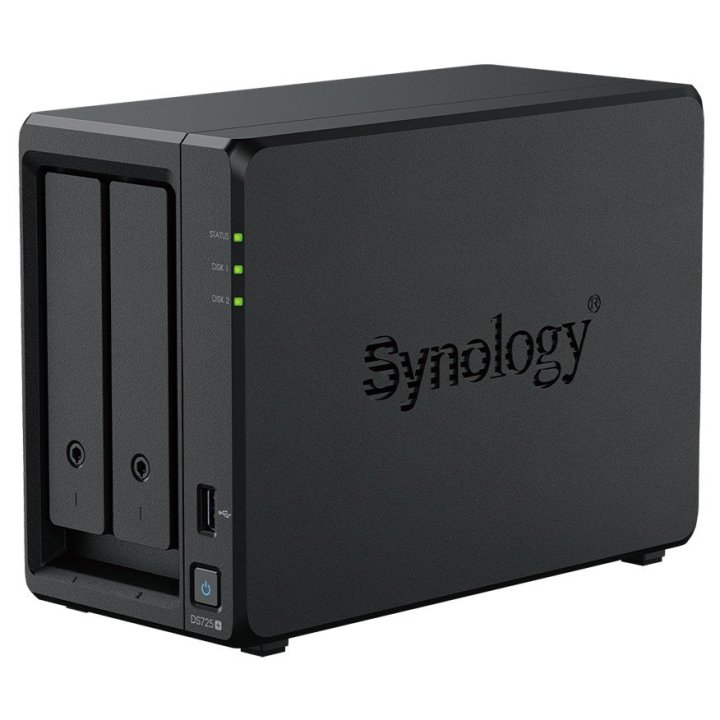Servidor Nas Synology Ds725+  2 Bahias 4gb Ram...