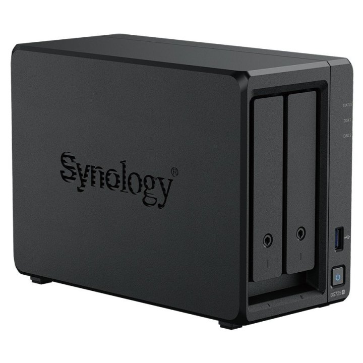 Servidor Nas Synology Ds725+  2 Bahias 4gb Ram...