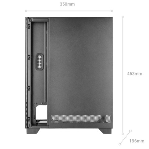 Caja Atx Semitorre Mars Gaming Mcpulsar Doble...