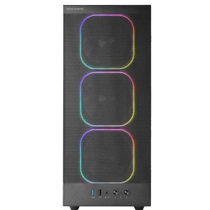 Caja Atx Semitorre Mars Gaming Mcnebula Lateral...