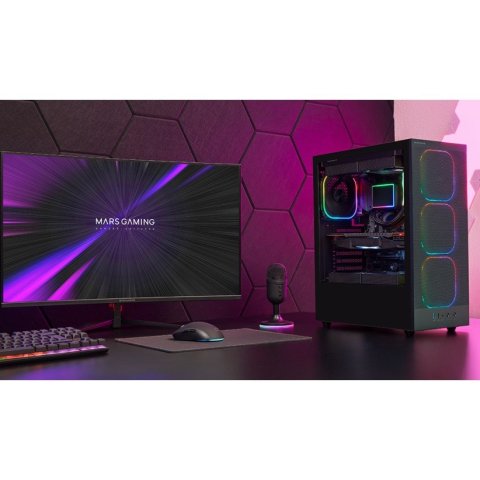 Caja Atx Semitorre Mars Gaming Mcnebula Lateral...