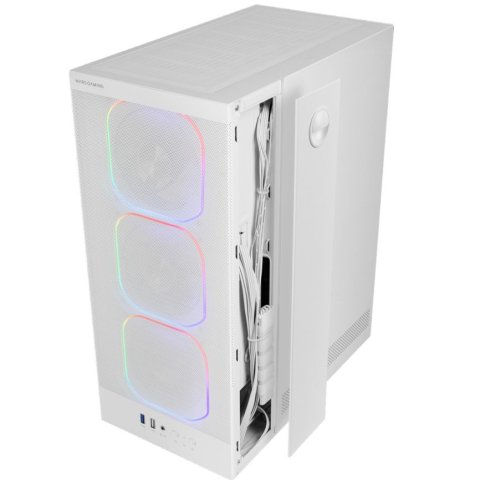 Caja Atx Mars Gaming Mcnebulaw Lateral Cristal...
