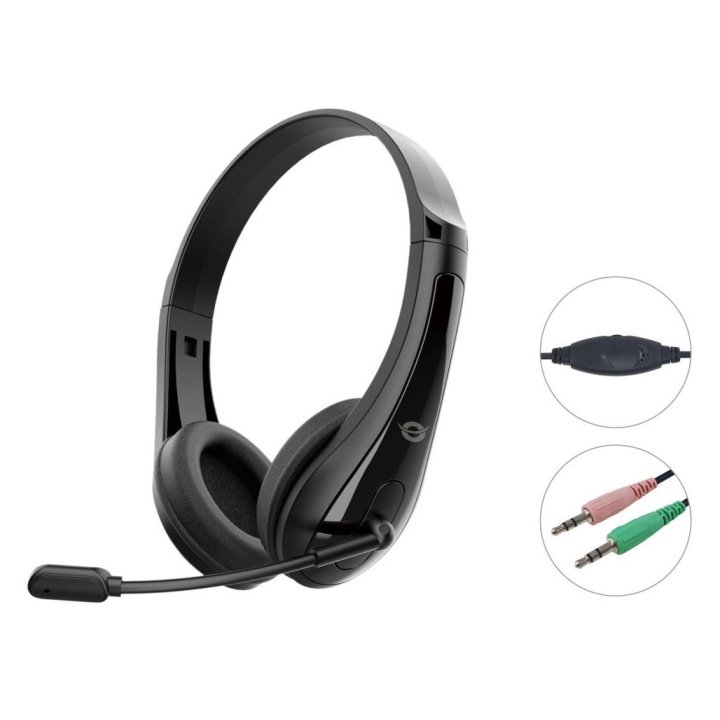 Headset Conceptronic Polona06b3t Jack 3.5mm...