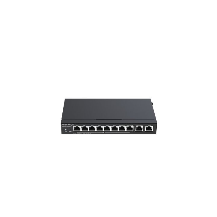 Router Vpn Poe Ruijie Rg-eg310gh-p-e 10xgb 4 Wan Balanceo De Cargas Portal En La Nube Poe 110w