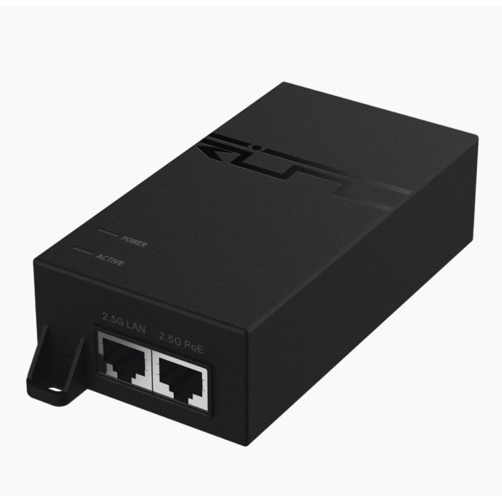 Poe Injector Ruijie Rg-poe-50-60w-mg 60w Potencia 2xrj45 2.5gb