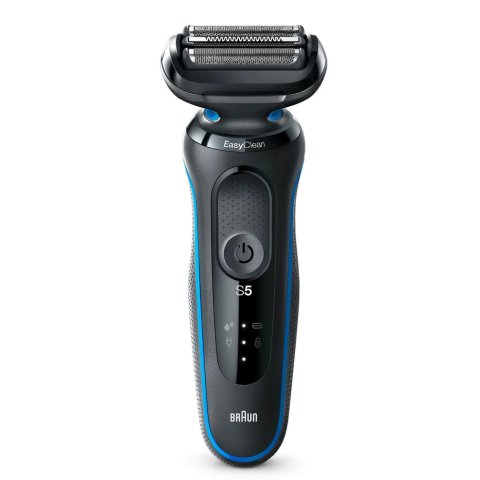 Afeitadora Braun Serie 5 50m1000s 3 Laminas Flexibles Easyclean Bateria De Litio 50min Carga Rapida 