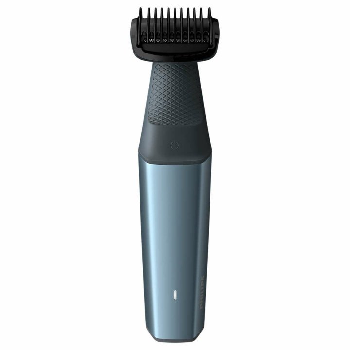 Afeitadora Corporal Philips Serie 3 Bg3027 05 Impermeable Inalambrica Recortador Ajustable Recargable Negro Azul