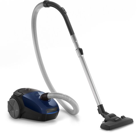 Aspirador Philips Fc8240 09 Con Bolsa 750w 3l Color Negro Azul