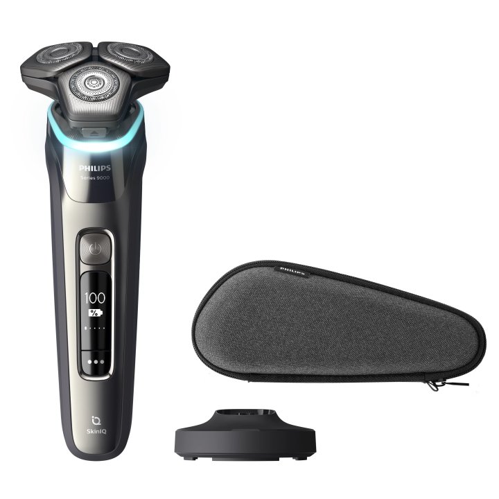 Afeitadora Philips S9974 35 3 Cabezales Flexibles Uso En Humedo Y Seco Inalambrica Base De Carga