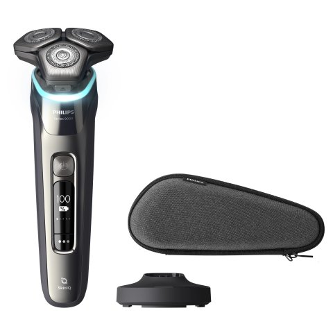 Afeitadora Philips S9974 35 3 Cabezales Flexibles Uso En Humedo Y Seco Inalambrica Base De Carga