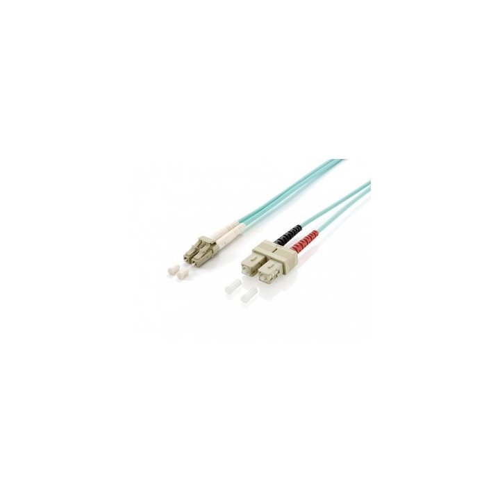 Cable Fibra Optica Om3 Duplex Libre Halogenos Lc sc 50 125u 0,5m 255319