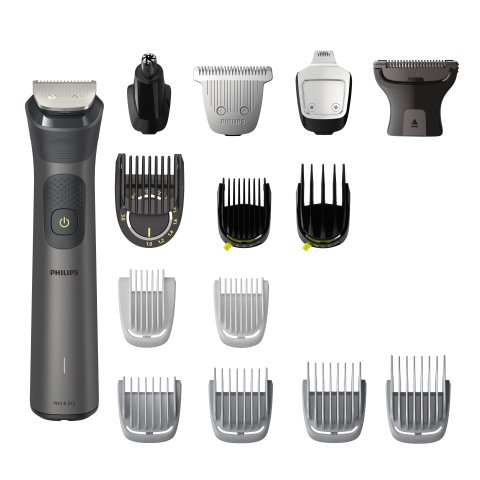 Cortapelos Philips Mg7940 15 Para Cabello, Barba Y Cuerpo 13 Peines Recargable