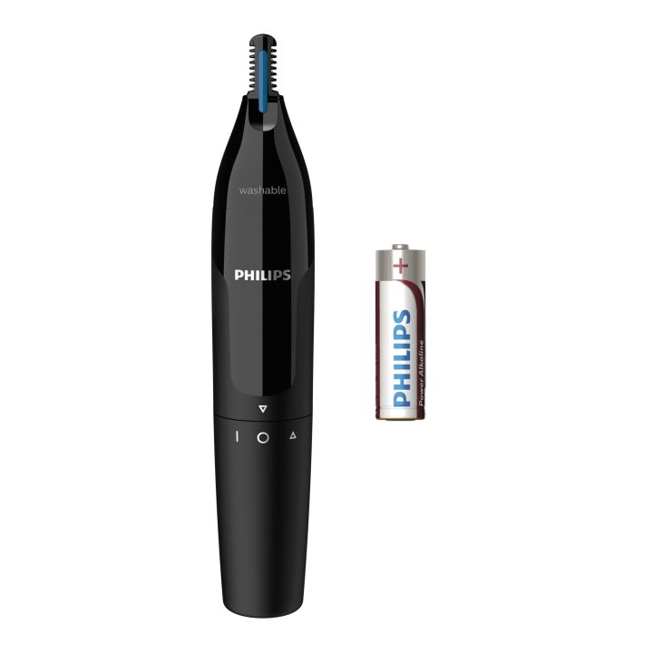 Cortapelo Nasal - Orejas Philips Nt1650 16 Impermeable Color Negro Pila Aa