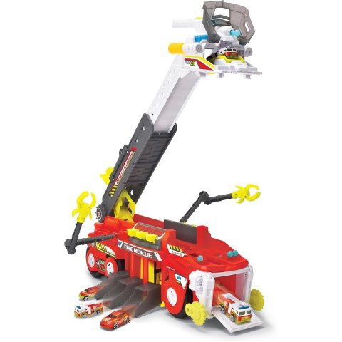 Juguete Dickie Toys Camion De Bomberos Luces Y...